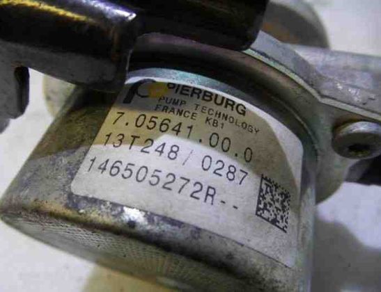 RENAULT Megane 3 generation (2008-2020) Vacuum Pump 8200577807,8200333746,8200521381,8200399569,8201005306,146505272R,705641000,13T2480287 26972525