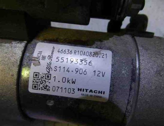 FIAT Doblo 1 generation (2001-2017) Starter Motor 55193356,0000051890631,0051890631 26974574
