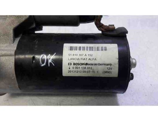 FIAT Fiorino 3 generation (2008-2023) Starteris 51810307,1612794380,0001138012,51810307A152,20131213,95511894,1616323380,95511895 26992671