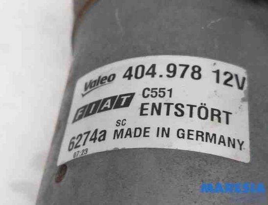 FIAT Punto 3 generation (2005-2020) Front Windshield Wiper Mechansm Motor 404978,77363952,51881061,52061796 27391922