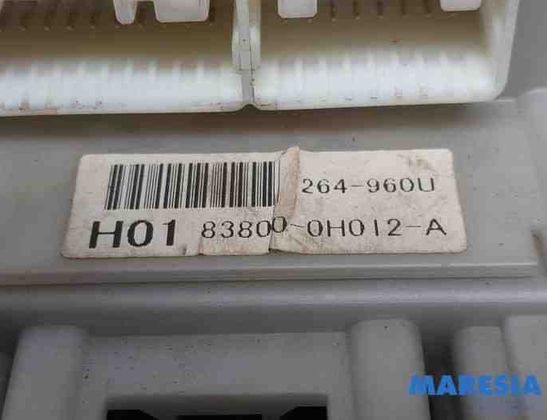 PEUGEOT 107 Peugeot 107 (2005-2014) Citau veidu vadības bloki 27521496