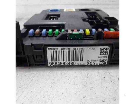 CITROËN C3 Picasso 1 generation (2008-2016) Engine Control Unit ECU 9653958980,0281013872,9664843780,657081,6580YE,1943S4 27654635