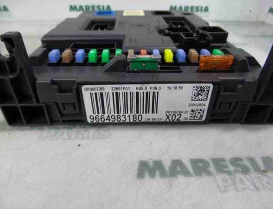 PEUGEOT 207 1 generation (2006-2009) Engine Control Unit ECU 9653958980,0281013872,9664843780,1039S20163,1943T5,1942NN,657075,1943T6,6580SG 27655823