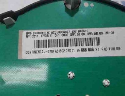 CITROËN C3 2 generation (2009-2016) Other Control Units 98041181XT,96668806XT,96668806,A2C53310299 27745719