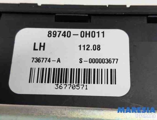 PEUGEOT 107 Peugeot 107 (2005-2014) Other Control Units 897400H011,6545PN,736774A,11208,S000003677,36770571 27762665