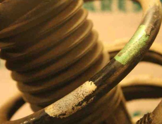 RENAULT Safrane 1 generation (1992-2000) Задний левый амортизатор 7700411889,7700823090,7700819550,7700817873,7700828756,7700828754 27763665