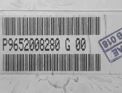 CITROËN C3 1 generation (2002-2010) Citau veidu vadības bloki 9652008280,6105EV 27827788