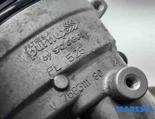 CITROËN C3 2 generation (2009-2016) Eļļas filtra turētājs V758311180,1103S6,V864375780,1103P8,1109AH,9818914980,1629084080 27831303