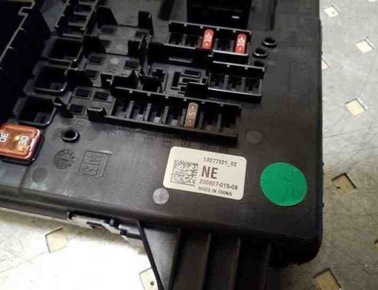 OPEL Insignia A (2008-2016) Fuse Box 13277321,544949969 26070532