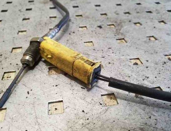 PEUGEOT 3008 1 generation (2010-2016) Датчик температуры выхлопных газов 9670381580 26074685