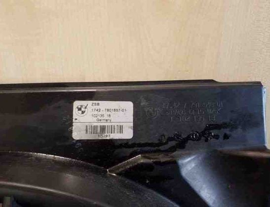 BMW 5 Series E60/E61 (2003-2010) Dzinēja dzesēšanas ventilators/difuzors 1742779154801,1742780165701,1137328118 26091590
