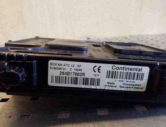 RENAULT Scenic 3 generation (2009-2015) Comfort Control Unit 284B17882R,A2C53284891 26169010