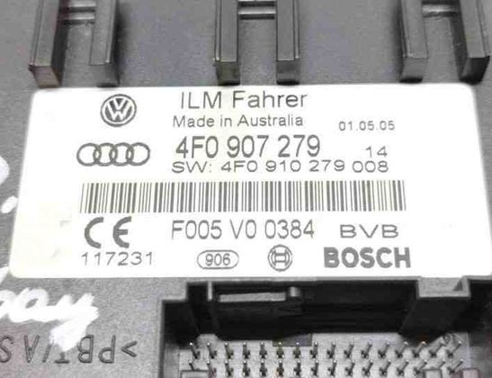 AUDI A6 C6/4F (2004-2011) Comfort Control Unit 4F0907279,4F0910279,F005V00384 22697408