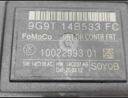 FORD Mondeo 4 generation (2007-2015) Rear Right Door Control Unit 9G9T14B533FC 29611665