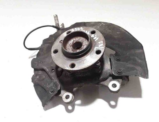 BMW 7 Series E65/E66 (2001-2008) Priekšējā kreisā riteņa rumbas vārpsta/stupica 31598675