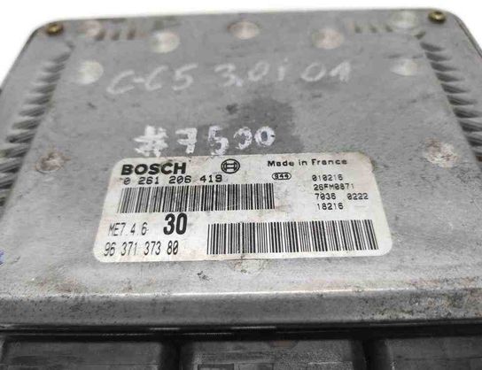 CITROËN C5 1 generation (2001-2008) Engine Control Unit ECU 0261206419 31645725