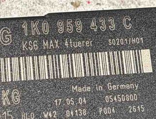 VOLKSWAGEN Golf 8 generation (2019-2023) Блок управления Комфорт 1K0959433C,S0201H01 30347015