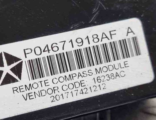 DODGE Nitro 1 generation (2007-2010) Citau veidu vadības bloki P04671918AF,04671918AF 24181904