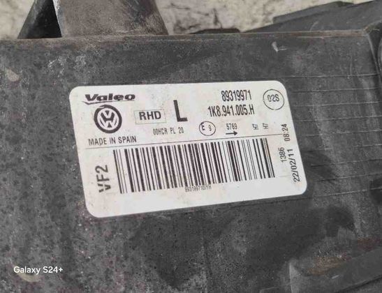 VOLKSWAGEN Scirocco 3 generation (2008-2020) Front Left Headlight 1K8941005H,89319971 32601941