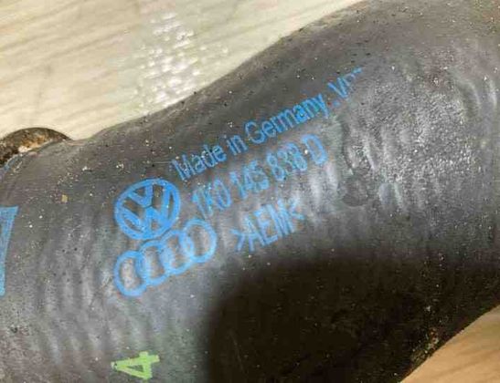 VOLKSWAGEN Passat Variant 1 generation (2010-2024) Intercooler Hose Pipe 1K0145838D 22247113