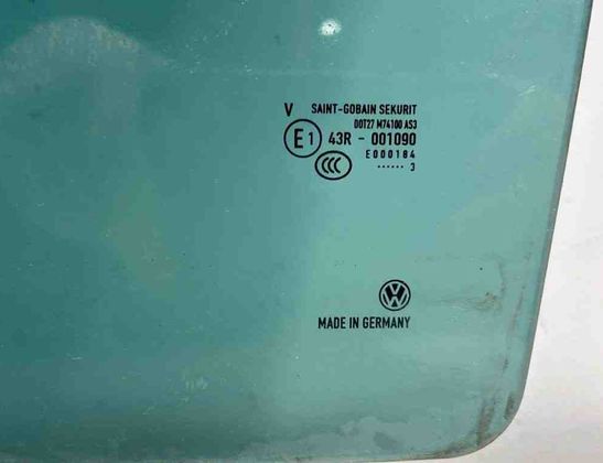 VOLKSWAGEN Touareg 2 generation (2010-2018) Стекло задней праой двери 43R00191090,AS3 31414926