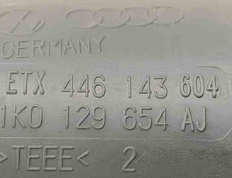VOLKSWAGEN Passat B8 (2014-2023) Другие трубы 1K0129654AJ 31897882