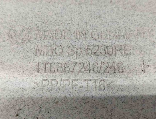 VOLKSWAGEN Touran 1 generation (2003-2015) Citas salona daļas 1T0867246 32001056