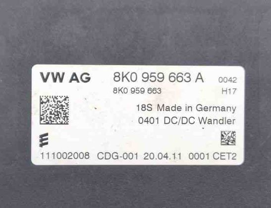 VOLKSWAGEN Passat B7 (2010-2015) Jaudas sadales kaste 8K0959663A,8K0959663 24778276