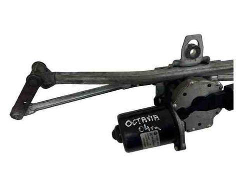 SKODA Octavia 2 generation (2004-2013) Priekšējā stikla tīrītāja mehānisms 1J1955113C,443122334017 26558409