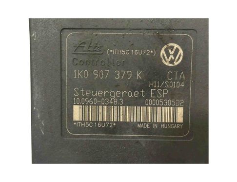 SKODA Octavia 2 generation (2004-2013) Абс блок 1K0614517J,1K0907379K 29950798