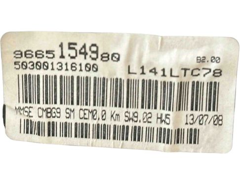 PEUGEOT Partner 2 generation (2008-2023) Спидометр 9665154980 29953627