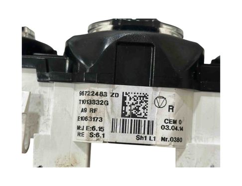 PEUGEOT 208 Peugeot 208 (2012-2015) Citau veidu vadības bloki T1013332G,96722483ZD 29967095