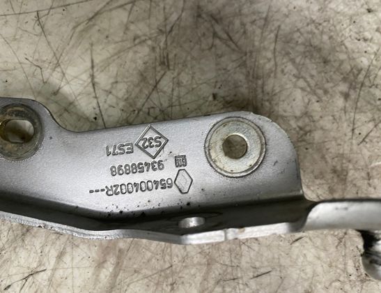 OPEL Vivaro B (2014-2019) Bonnet Hood Hinge Set 654010249R 33005537