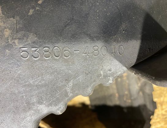 LEXUS RX 2 generation (2003-2009) Priekšējais kreisais paspārnis 53806-48040 33049603