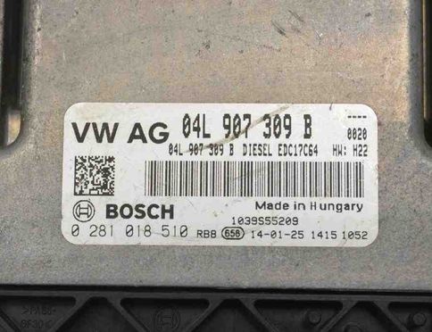VOLKSWAGEN Golf 7 generation (2012-2024) Motora vadības bloks 04L907309B 31926011