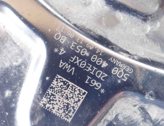 SKODA Octavia 3 generation (2013-2020) Front Left Wheel Hub 5Q0400053BQ,5Q0615311G 18313061