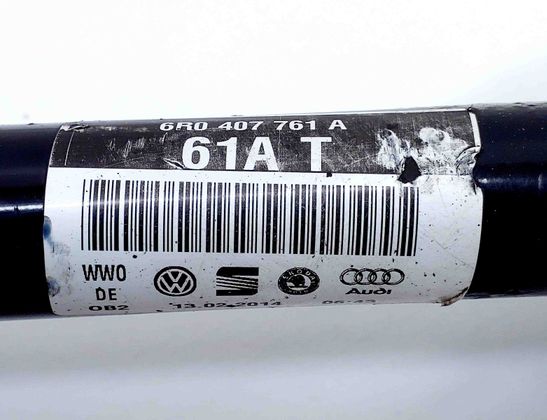 SKODA Rapid 2 generation (1985-2023) Front Left Driveshaft 6R0407761A 21644095