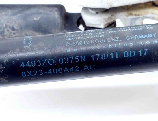 JAGUAR XF 1 generation  (2011-2016) Kreisās puses bagāžnieka eņģe 8X23-406A42-AC 22555479