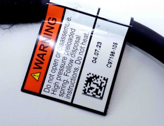 BMW 3 Series G20/G21/G28 (2018-2024) Амортизатор крышки багажника правый 7453413-11,7453413 27591617