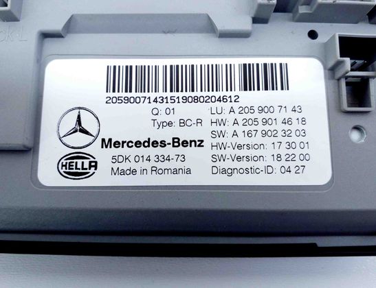 MERCEDES-BENZ C-Class W205/S205/C205 (2014-2023) Блок управления Комфорт A2059014618,A1679023203,A2059007143 29861090