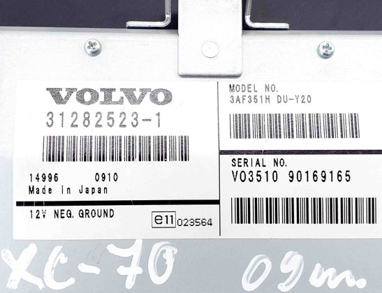 VOLVO XC70 3 generation (2007-2020) Info Display 31282523,31282523-1 30375358