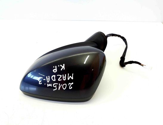 MAZDA 3 BM (2013-2019) Priekšējais kreisais durvju spogulis BHN9-3 31535686