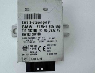 BMW 3 Series E46 (1997-2006) Блок управления иммобилайзера 61356905666,05393245 31975497