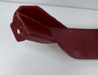 FORD Fiesta 6 generation (2008-2020) Aizmugurējā labā bufera atstarotājs 8A6117A849,FYJNH09006,EY6QA 32957054