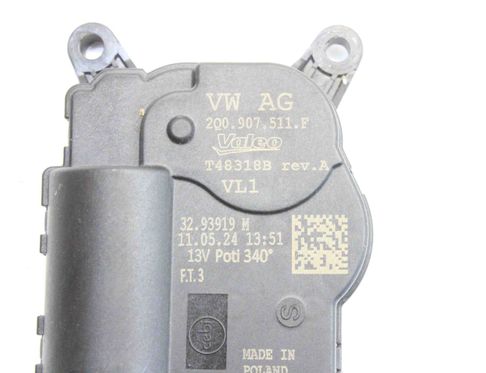 SKODA Scala 1 generation (2019-2023) Interior Heater Flap Motor Actuator 2Q0907511F 30350545