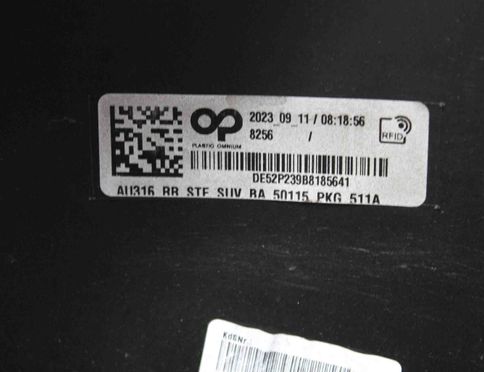 AUDI Q4 Sportback e-tron 1 generation (2021-2024) Бампер задний 0E/Y9T,89A807511 32398979