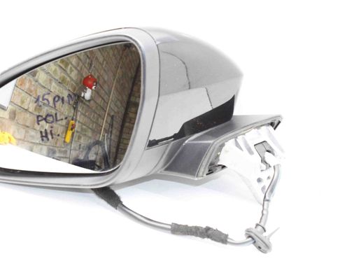 AUDI Q4 Sportback e-tron 1 generation (2021-2024) Left Side Wing Mirror 15Pin,Folding,Heated,89C857501B 32416378