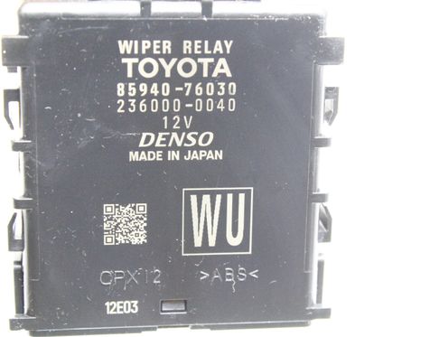 LEXUS UX 1 generation (2018-2023) Relays 85940-76030 33015590