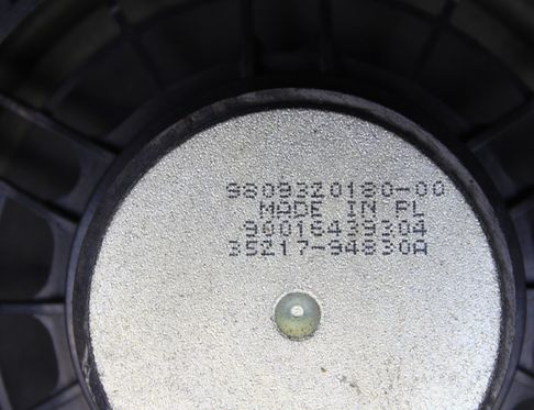 TOYOTA ProAce 2 generation (2016-2023) Front Right Door Loudspeaker 9809320180 33047852