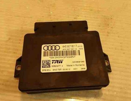 AUDI A7 C7/4G (2010-2020) Handbrake Control Unit 4H0907801F,4H0907801A,A2C58091263 18126438